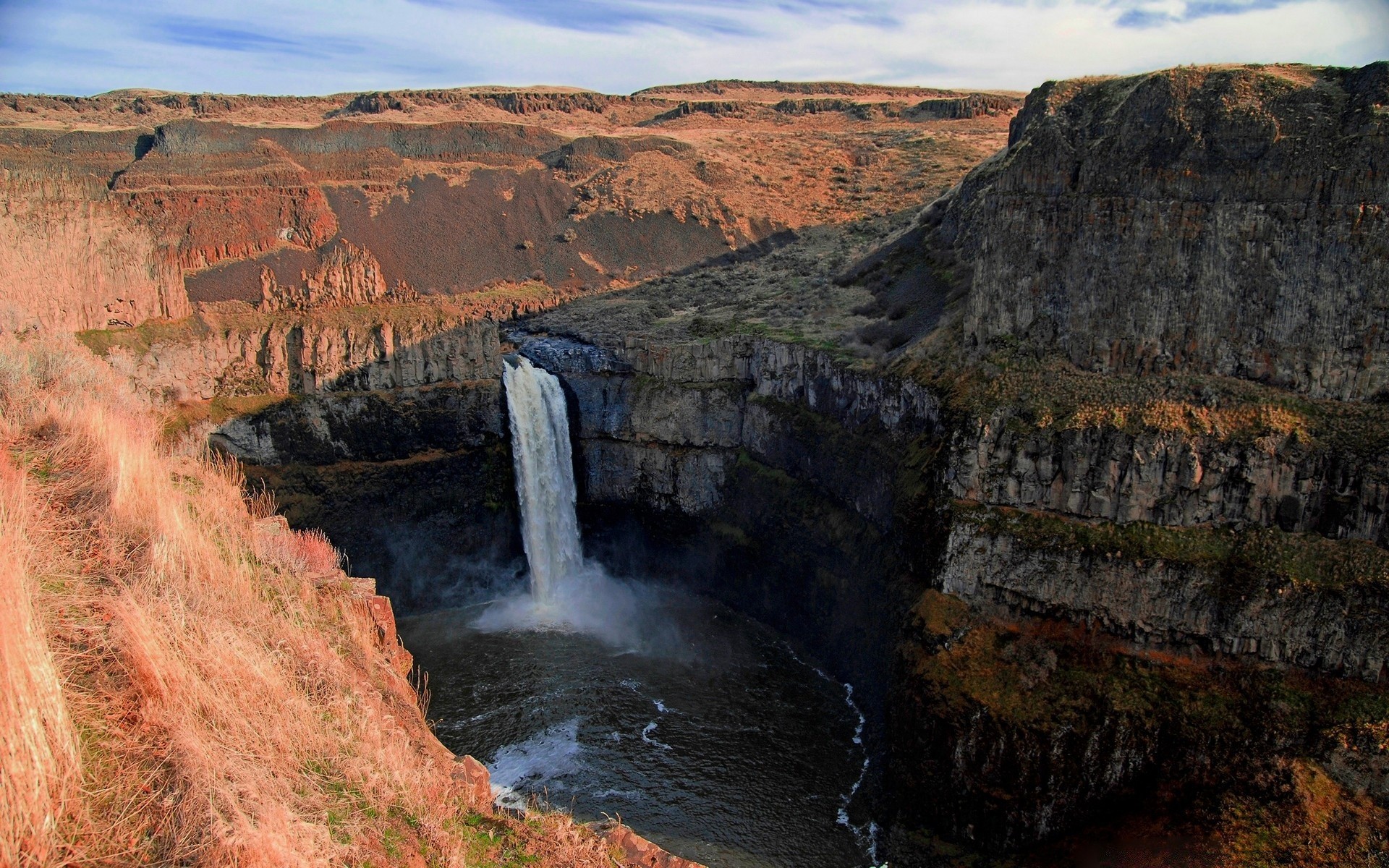 wasserfälle wasser schlucht landschaft reisen fluss im freien landschaftlich geologie rock natur wüste himmel tal