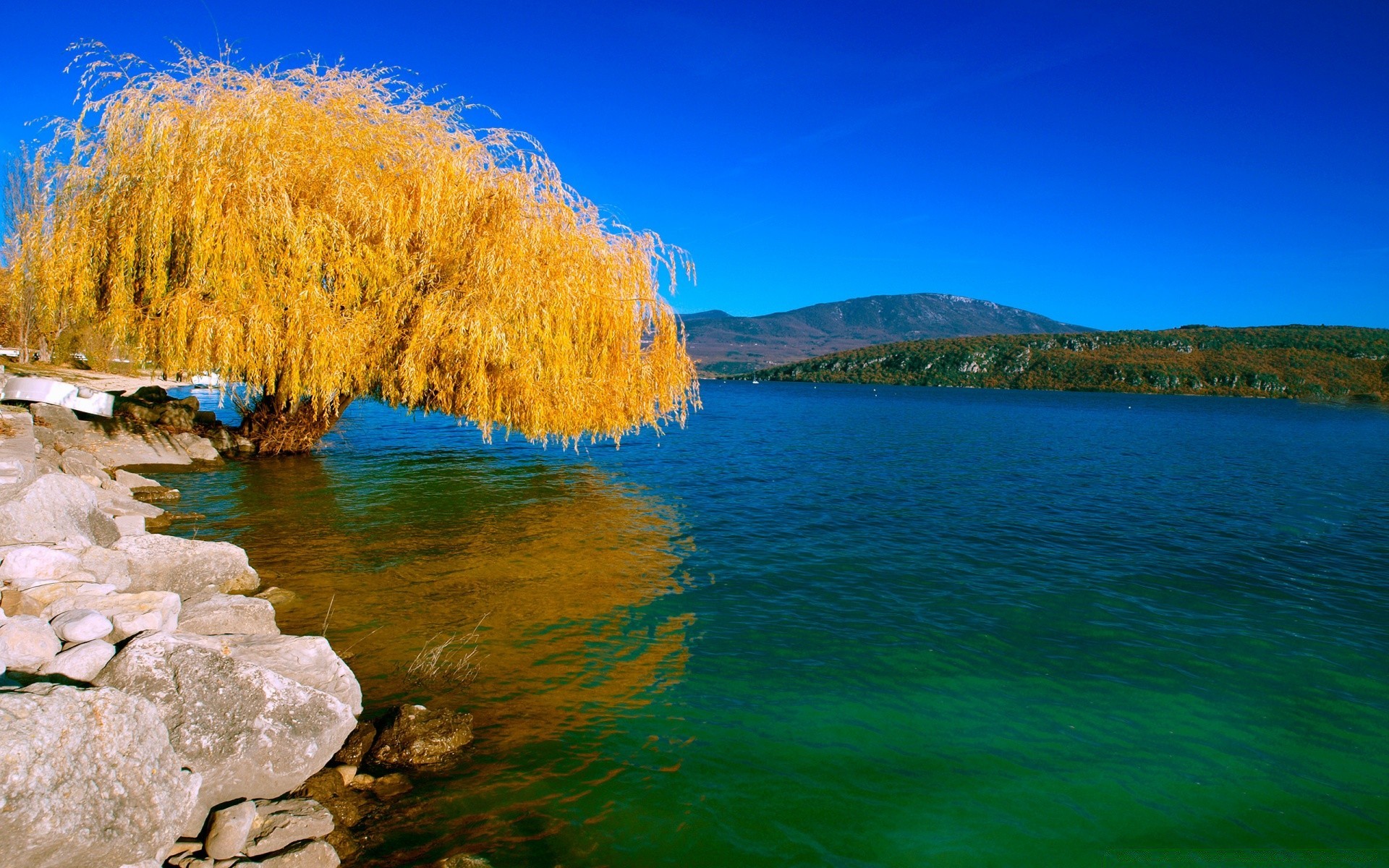 autumn water nature landscape sky travel scenic lake outdoors wood tree fair weather summer reflection