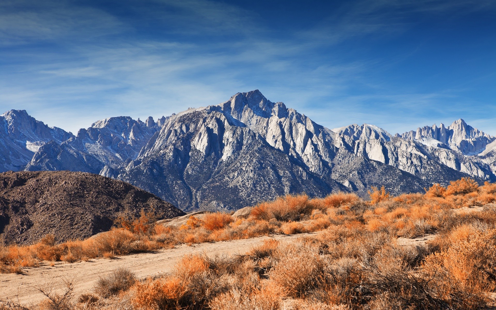 autumn mountain snow travel landscape outdoors sky nature scenic valley