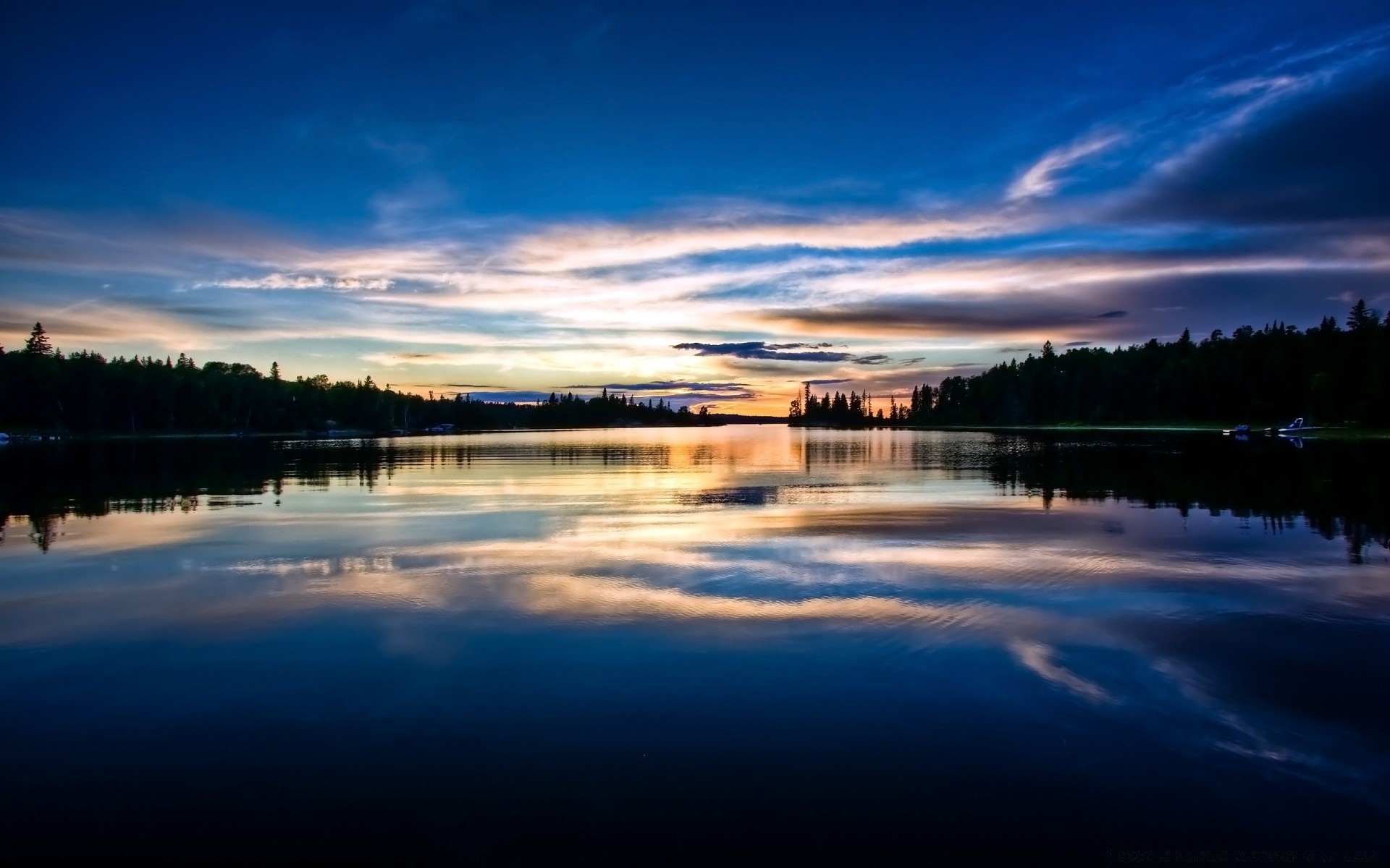 lago acqua riflessione tramonto alba sera crepuscolo all aperto cielo fiume natura albero