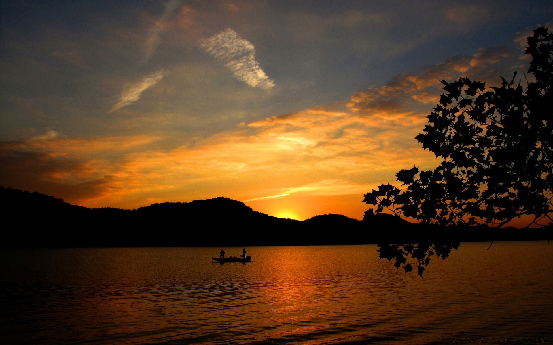 lake sunset dawn water dusk sun evening beach backlit sea silhouette sky ocean reflection landscape nature fair weather summer