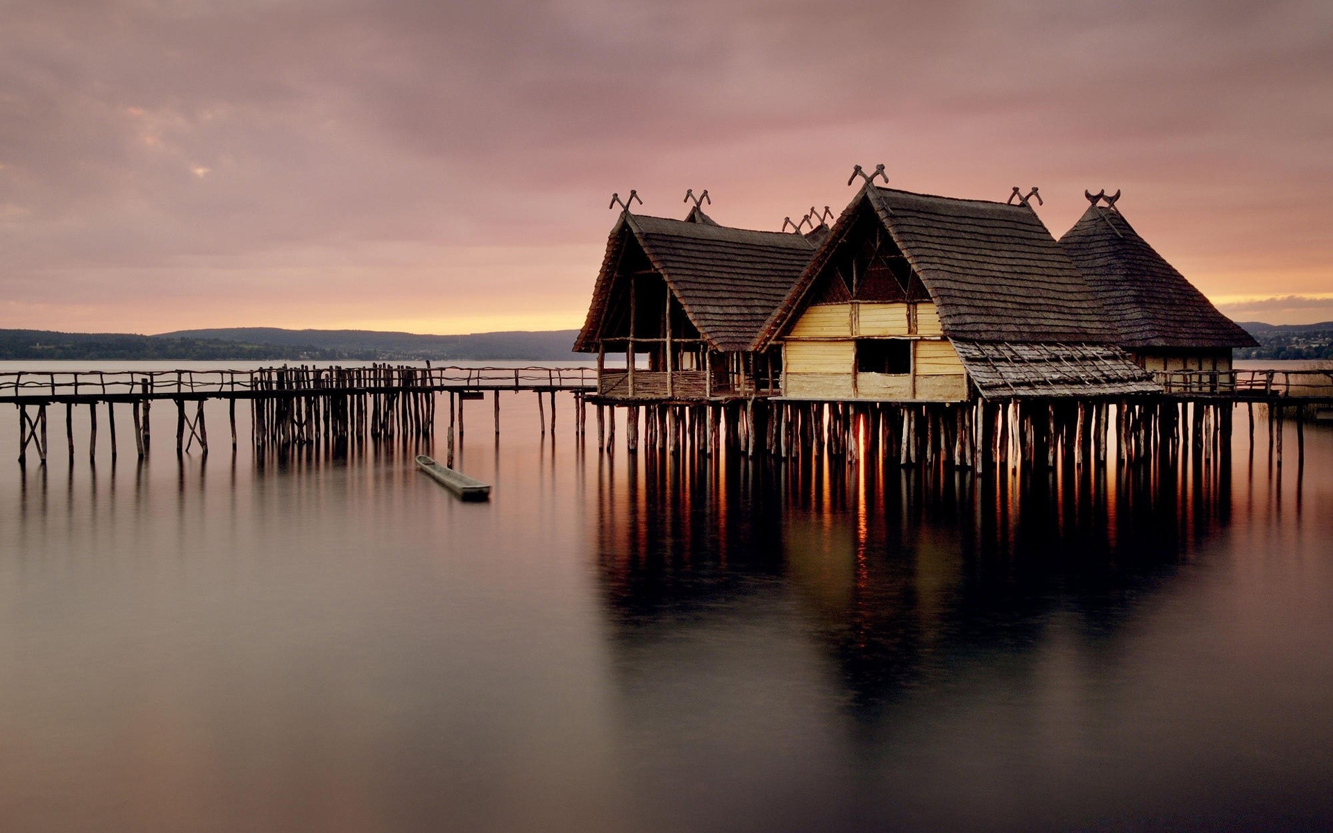 lago agua reflexión muelle puesta del sol mar amanecer viajes océano madera al aire libre madera cielo muelle playa verano