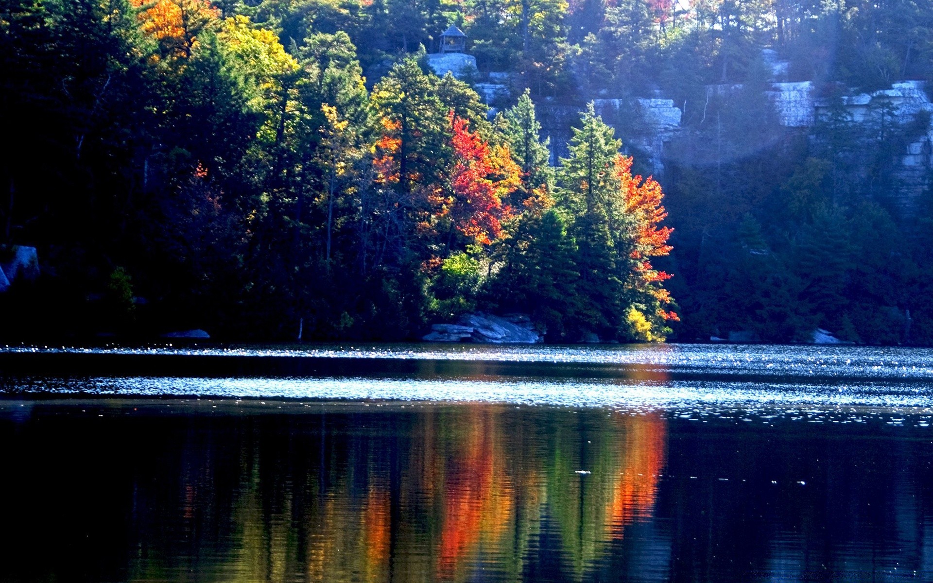 lac eau rivière réflexion nature automne en plein air voyage arbre paysage bois feuille scénique soir ciel