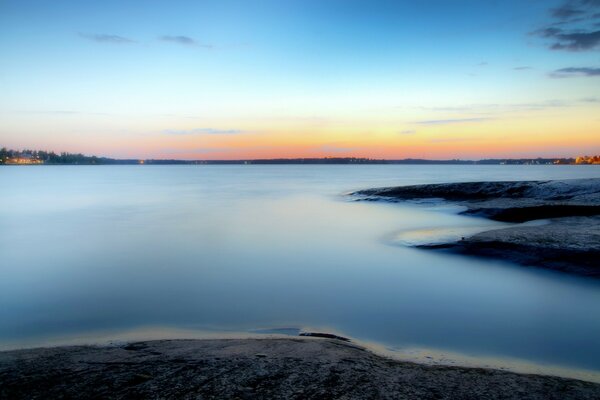 Wasser und Nebel, Abend und Himmel