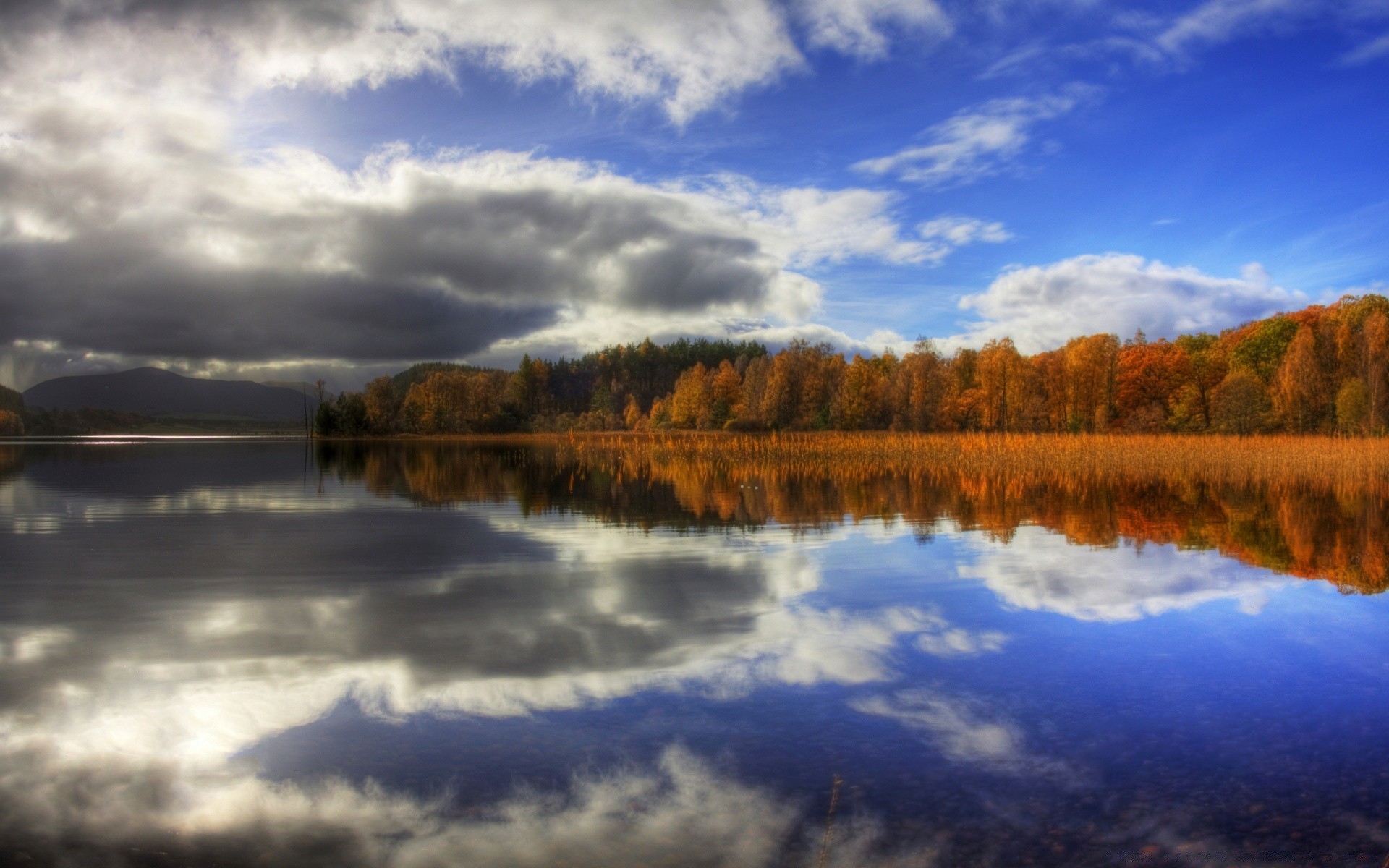 autumn lake water reflection dawn landscape sunset river sky nature outdoors evening tree fall wood dusk scenic