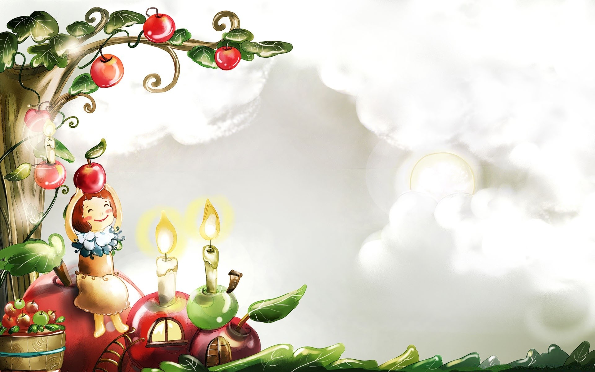 autumn christmas winter decoration celebration merry desktop card