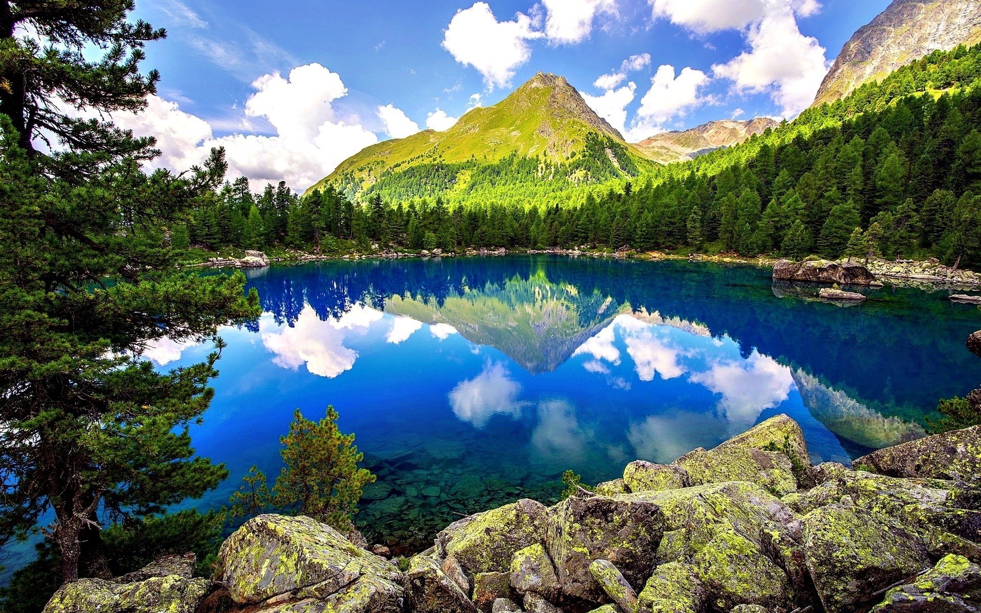 frühling wasser see berge landschaft reisen im freien landschaftlich natur reflexion holz himmel baum tageslicht fluss