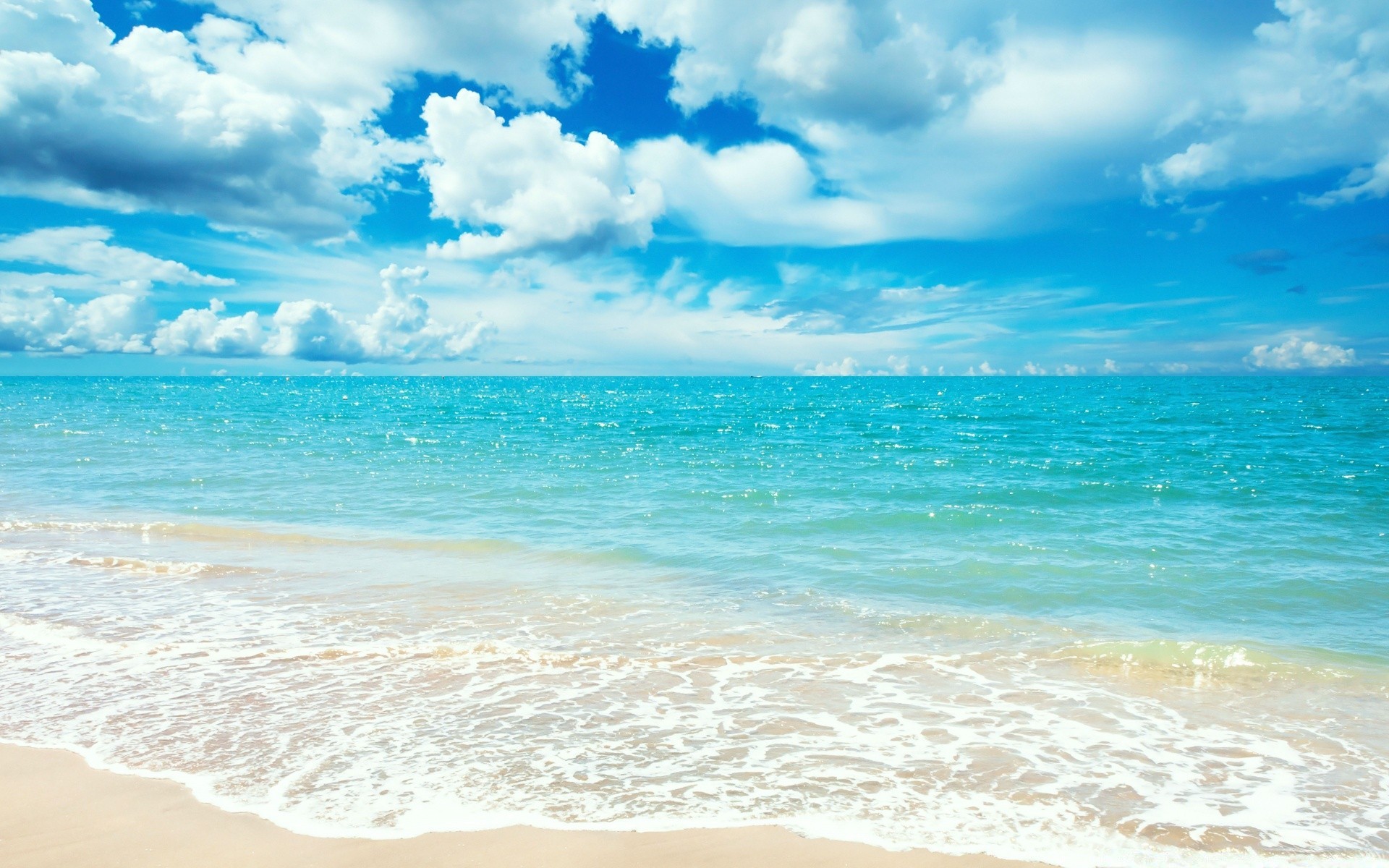 sommer sand wasser tropisch brandung sonne strand gutes wetter reisen entspannung himmel natur meer landschaft ozean idylle türkis meer welle