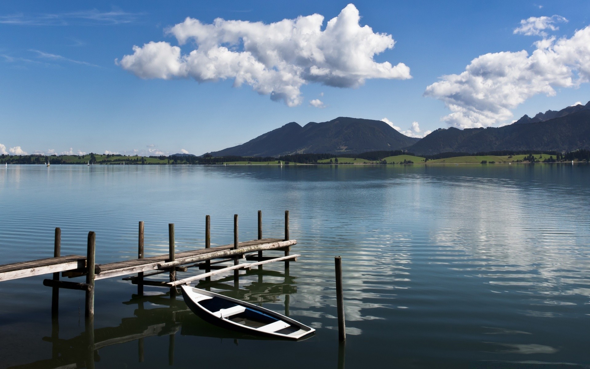 lake water reflection travel nature summer sky landscape wood outdoors river composure boat recreation scenic tree pier daylight lakeside