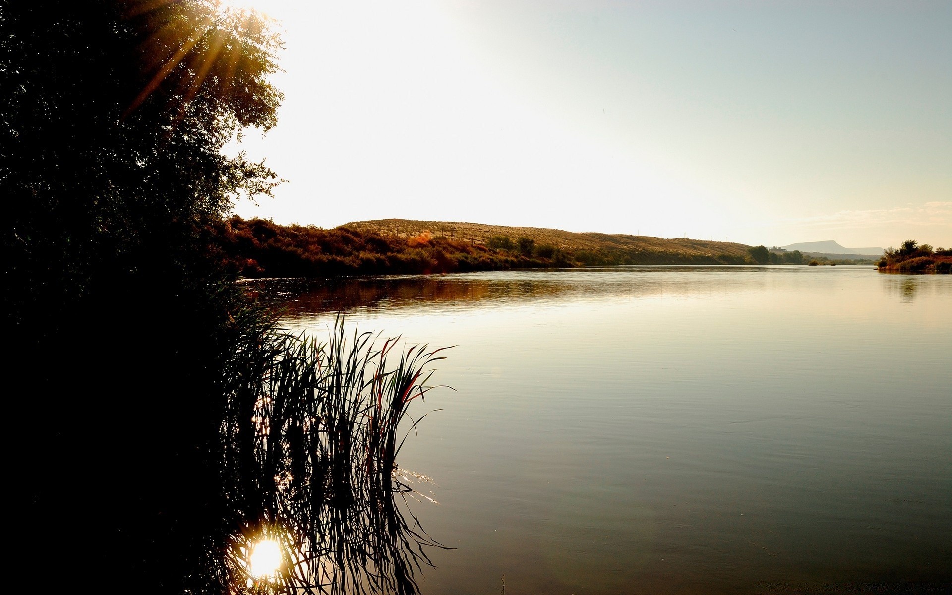 lac eau réflexion paysage coucher de soleil rivière ciel soir lumière aube à l extérieur nature plage mer soleil arbre