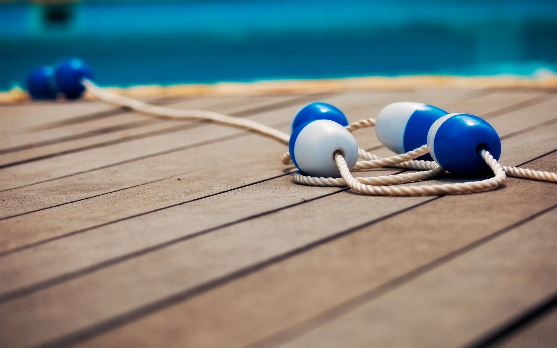 verão madeira de madeira lazer lazer mesa deck prancha diversão vazio corda retro piscina