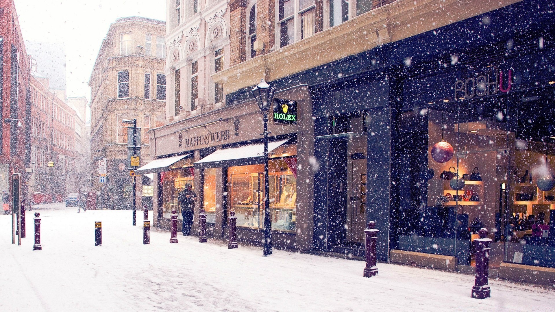 inverno rua cidade neve cidade estrada ao ar livre promoções calçada turismo urbano viagens arquitetura casa turista