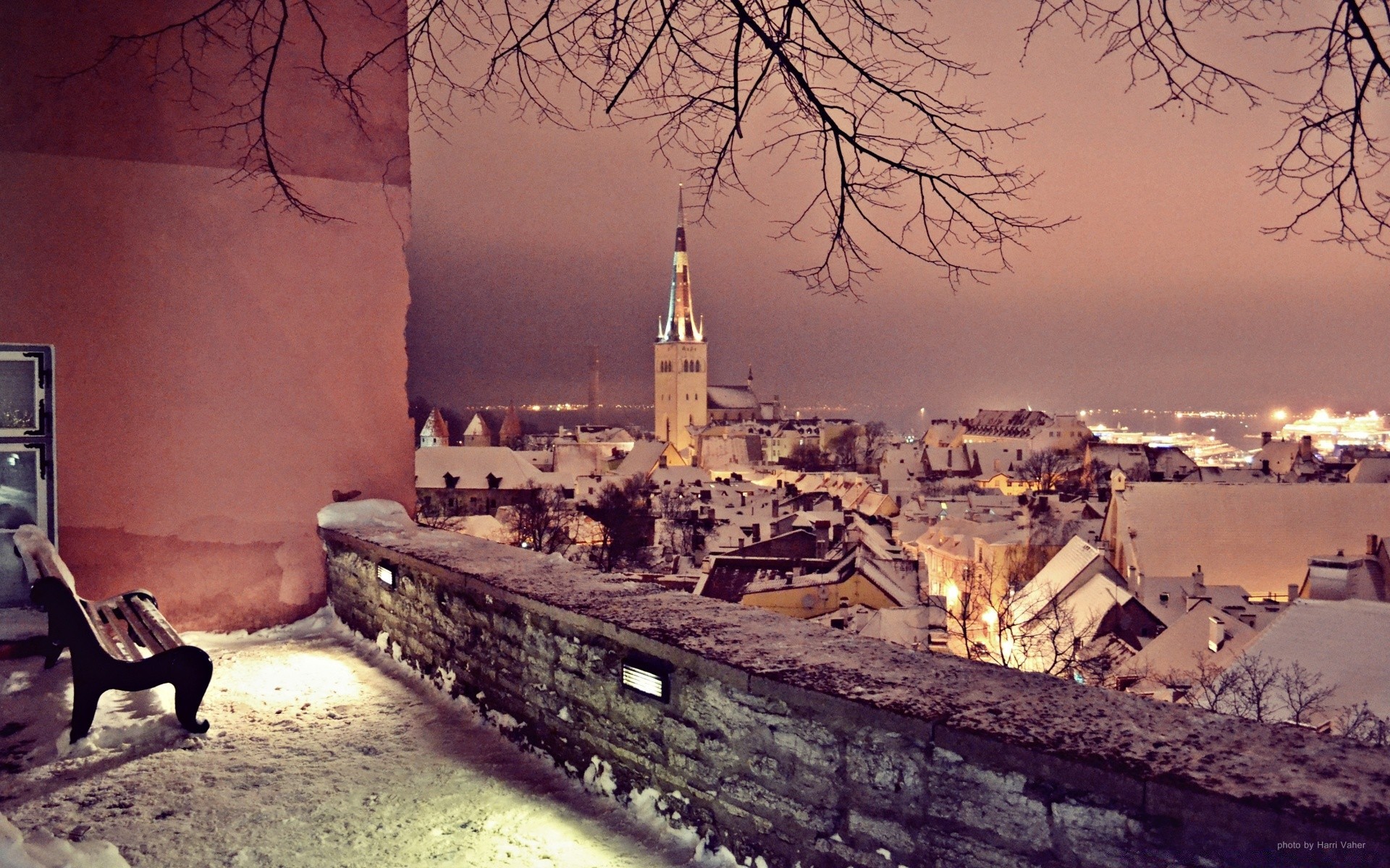 winter architecture city travel building religion town church dawn evening castle