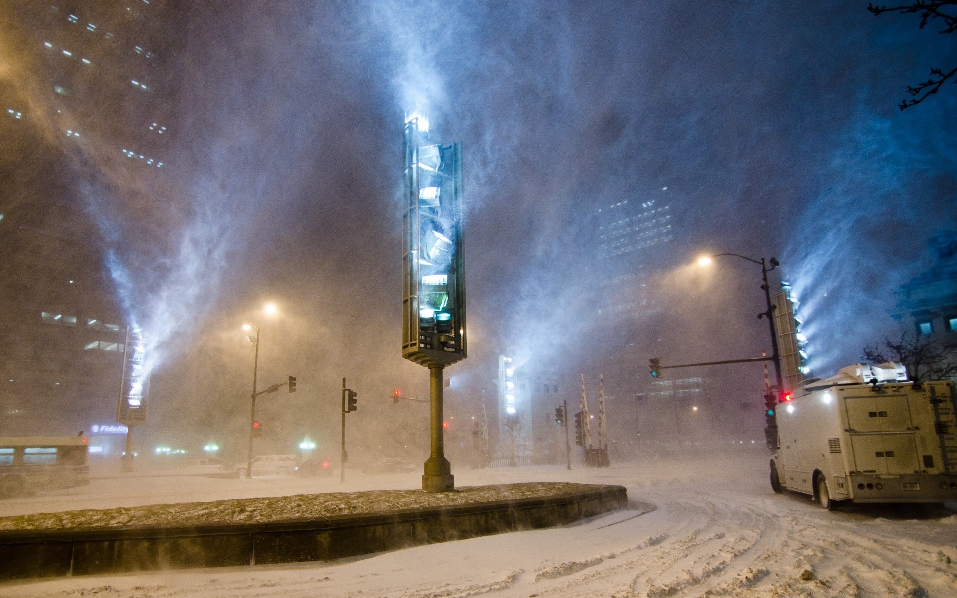 winter rauch licht schnee flamme straße reisen straße nebel landschaft katastrophe wetter stadt im freien unschärfe regen sturm transportsystem