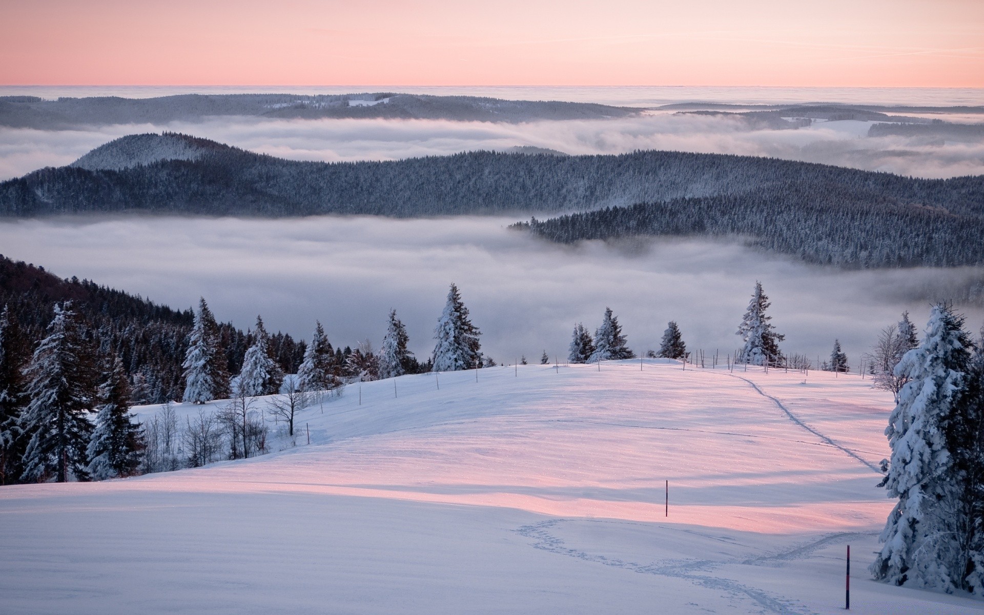 invierno nieve frío montañas paisaje escénico hielo escarcha congelado madera naturaleza al aire libre viajes escarchado árbol colina cielo clima