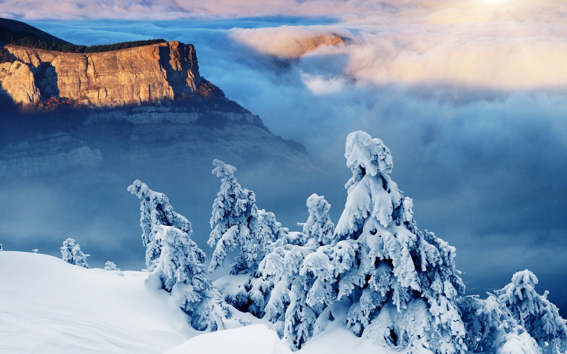 winter snow mountain ice cold landscape scenic travel frozen sky mountain peak outdoors nature frosty high rock frost