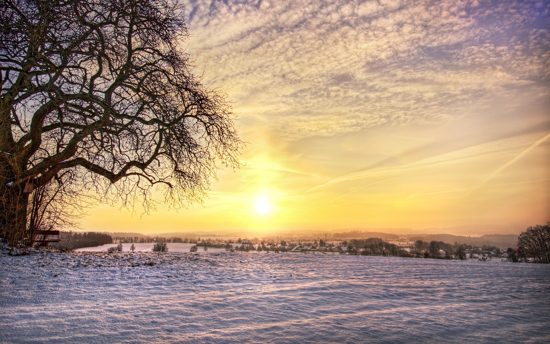 invierno paisaje amanecer puesta de sol árbol naturaleza agua sol cielo noche lago reflexión crepúsculo luz silueta buen tiempo al aire libre