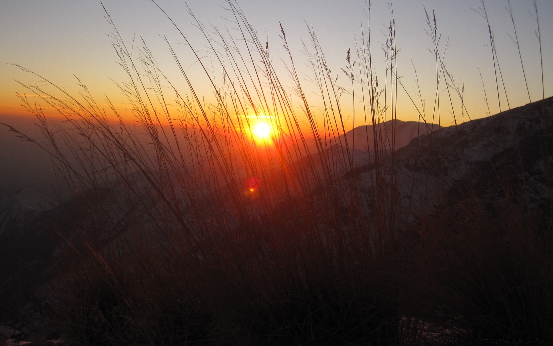 inverno paesaggio tramonto alba sera crepuscolo luce sole cielo natura albero nebbia colore sagoma oro lago