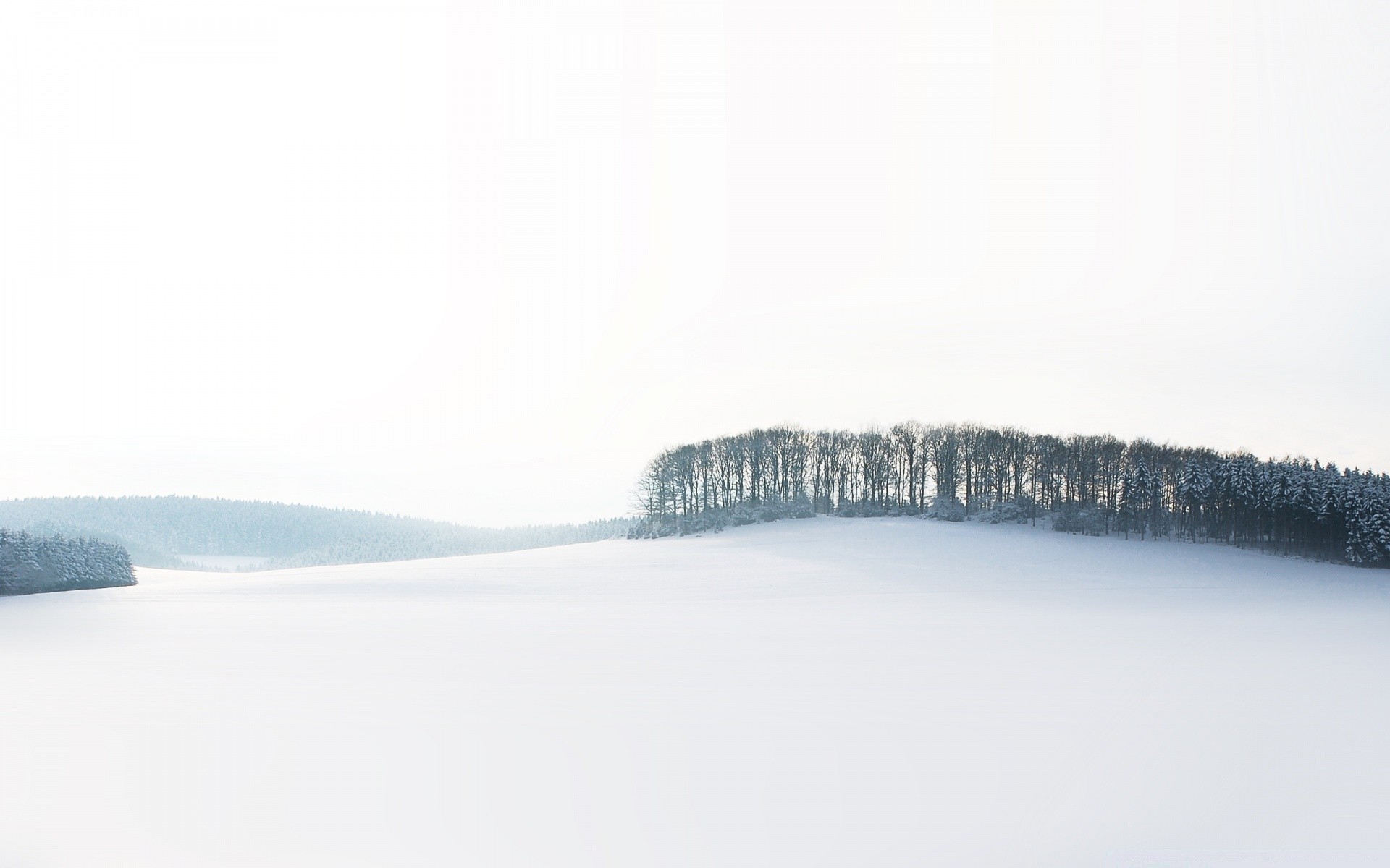 hiver neige paysage froid congelé glace