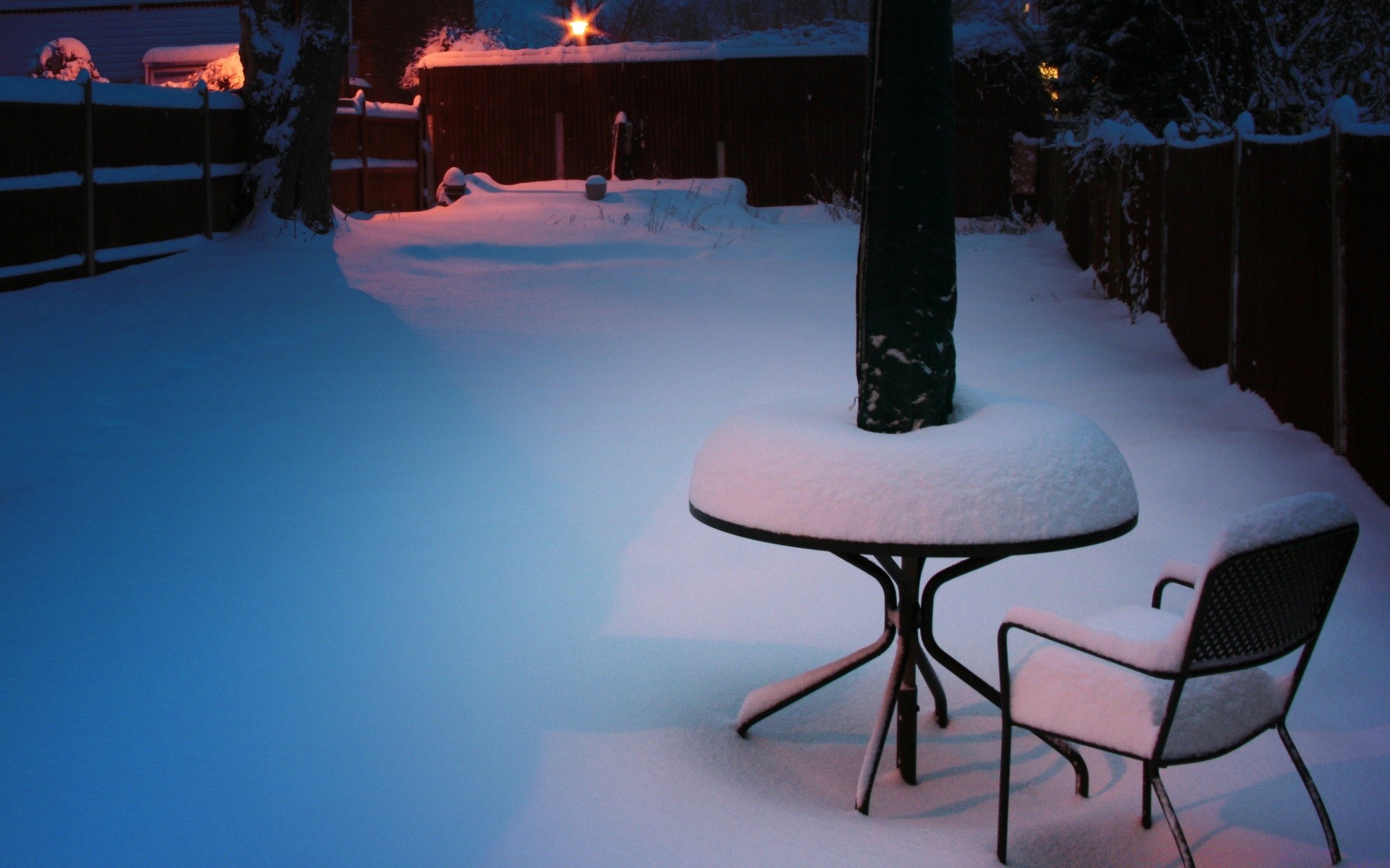 hiver neige siège meubles chaise chambre lumière loisirs froid