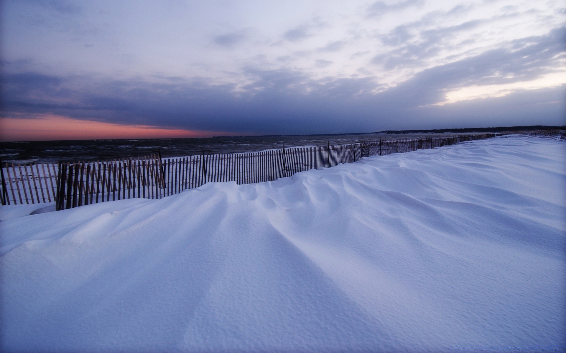 winter snow ice cold frost landscape water frozen sky travel outdoors nature frosty dawn