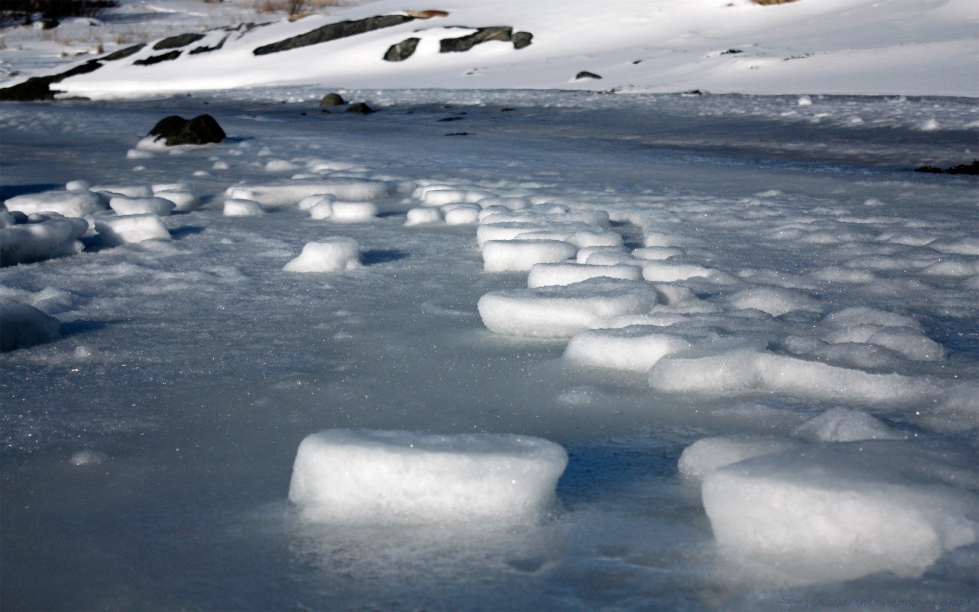 winter snow ice cold water frozen landscape outdoors frost frosty weather nature sea ocean sky storm daylight travel beach