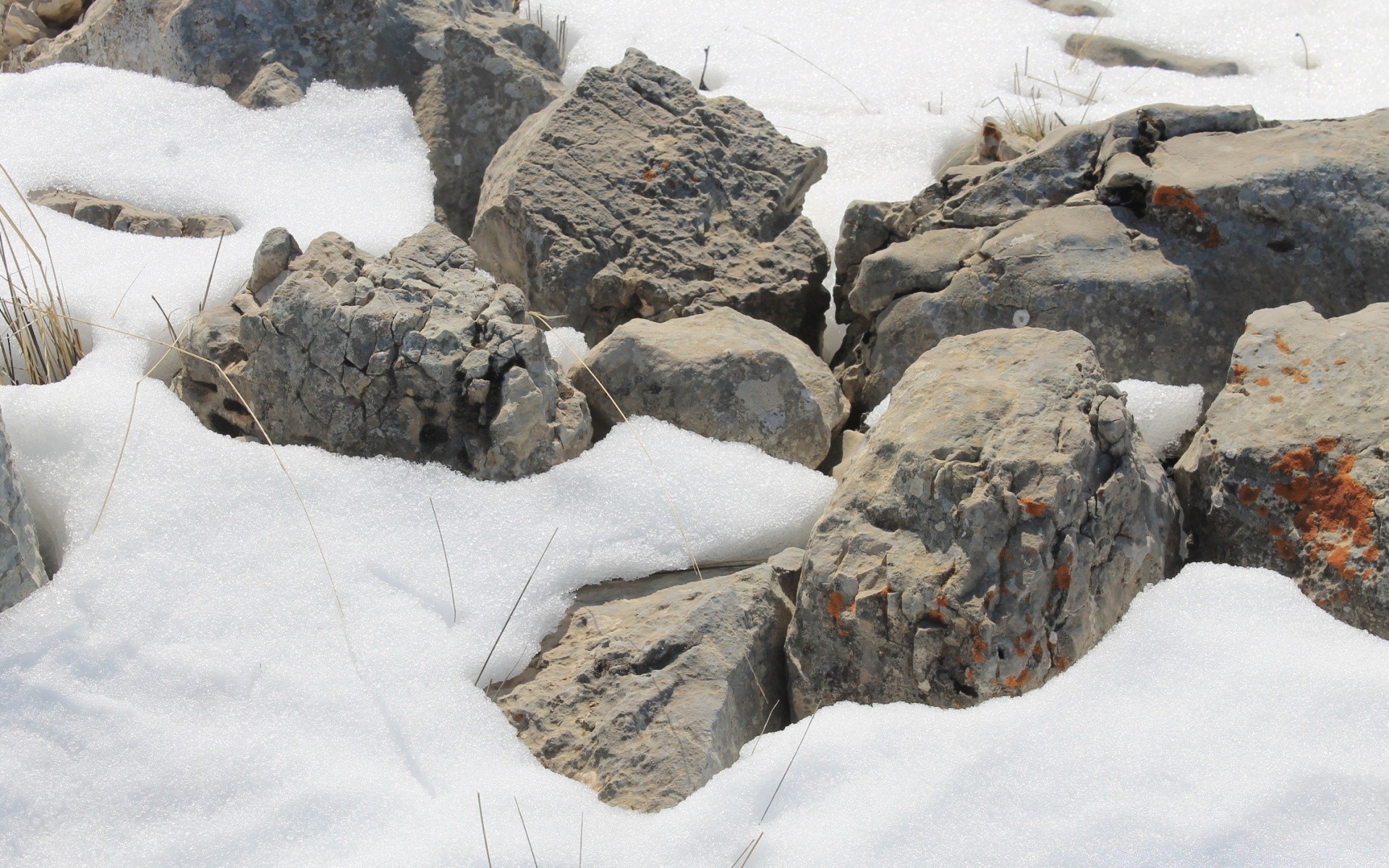 hiver rock neige nature pierre froid à l extérieur glace paysage voyage gel bureau