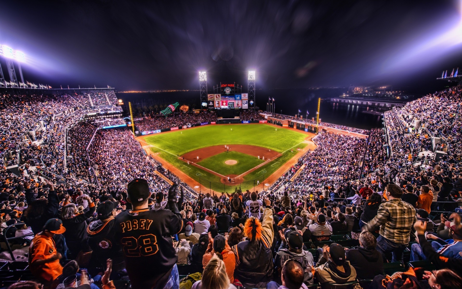 baseball stadium crowd many competition audience sports fan soccer spectator football group ball grandstand