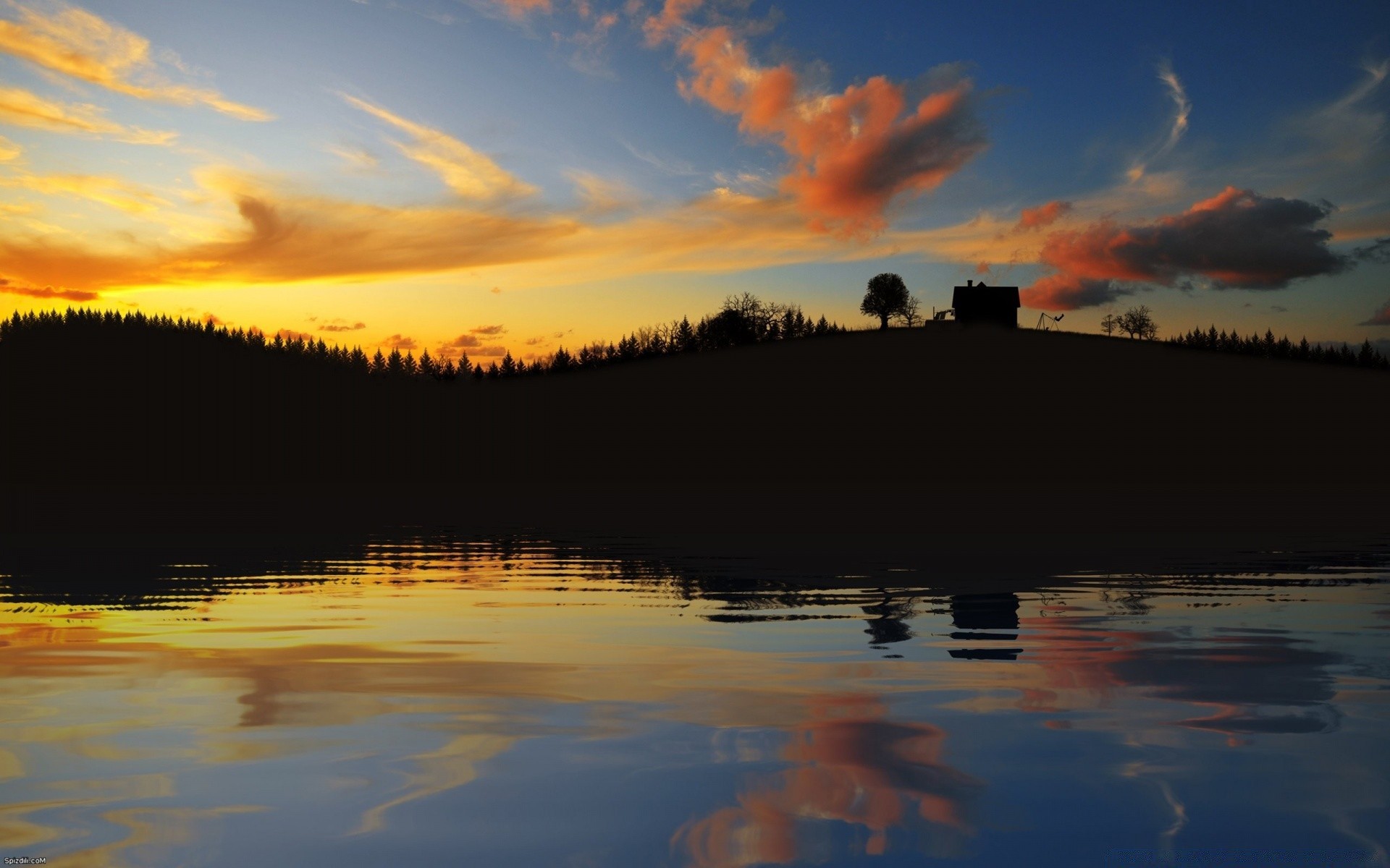 lago tramonto acqua alba riflessione sera crepuscolo paesaggio natura cielo all aperto fiume albero sole viaggi