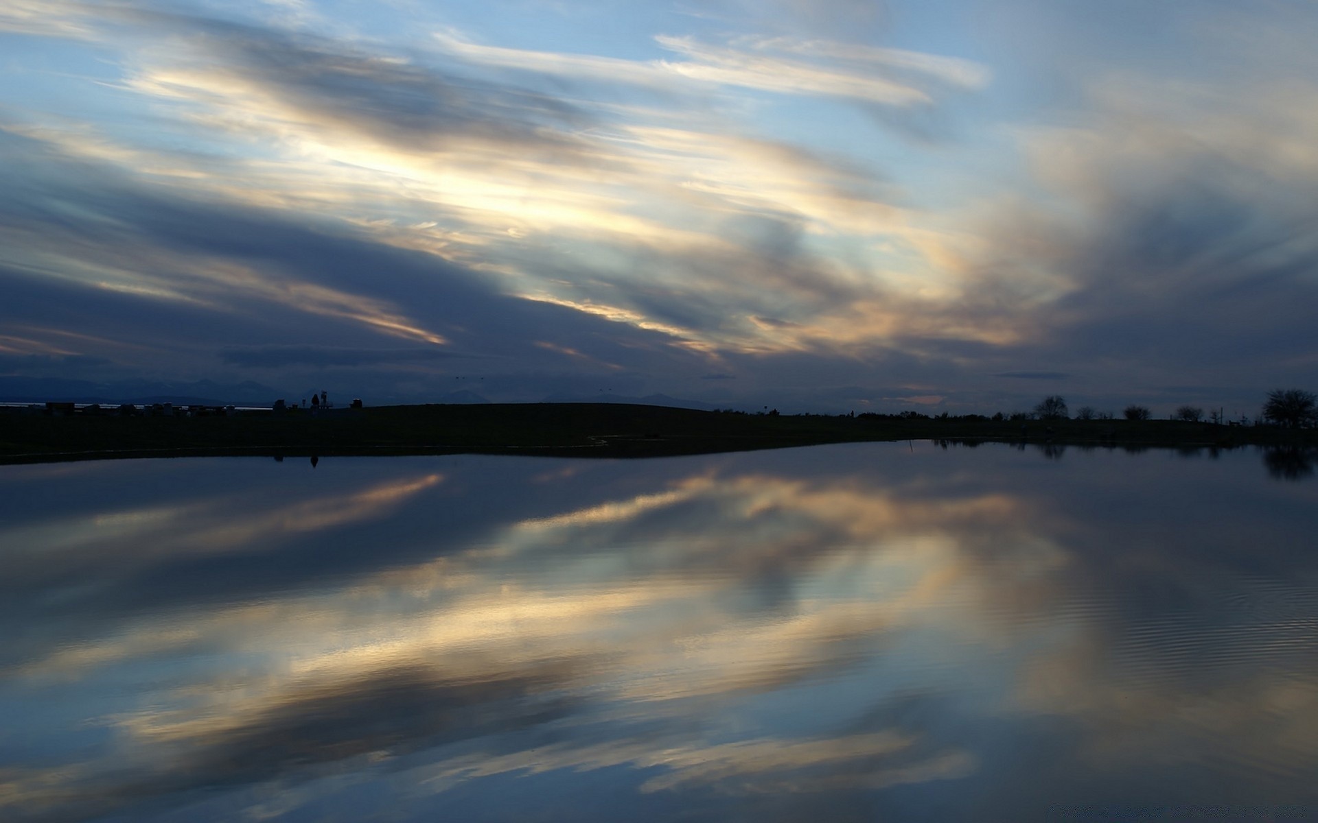 lago tramonto alba cielo sole acqua natura paesaggio sera all aperto crepuscolo tempo bel tempo riflessione estate luce