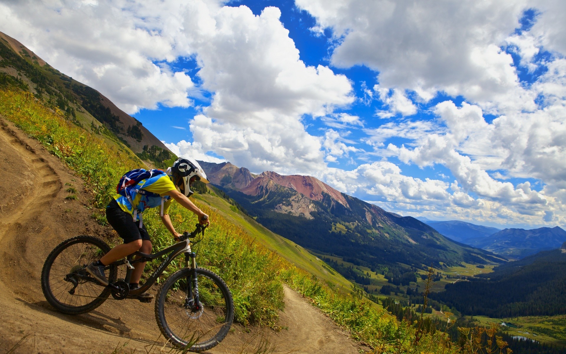 ciclismo aventura montaña viajes al aire libre ocio ocio luz del día