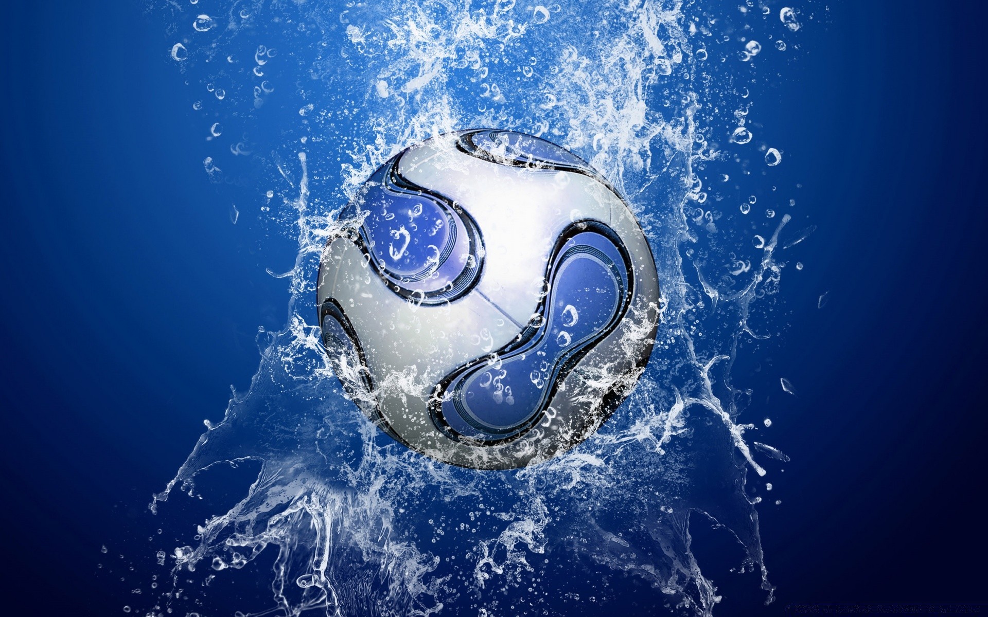 football underwater desktop splash wet motion bubble ocean drop cold wave nature sea ripple exploration water