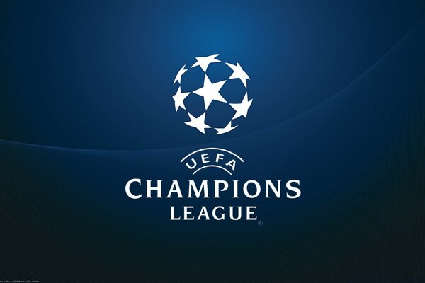 UEFA logo on a blue background