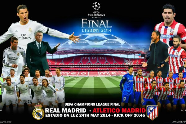 Finale de la Ligue des Champions du Real Atlético