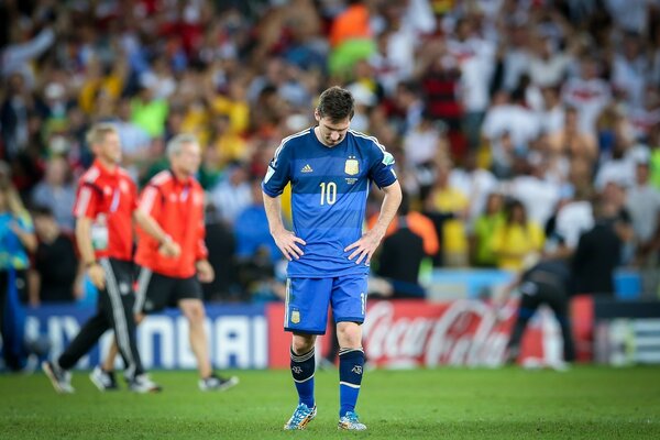 The decisive final match is taking place at the stadium