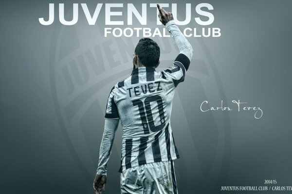 Football player number 10 of Juventus club