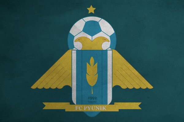 RETRO ILLUSTRATION OF A FOOTBALL CLUB