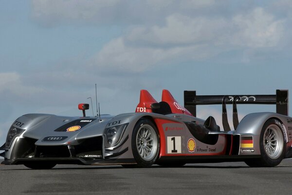 Foto del coche de carreras Audi