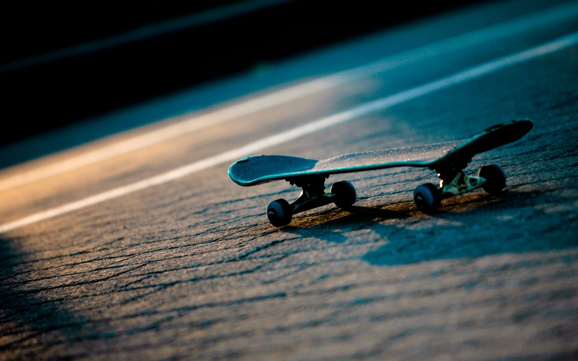 skateboarding rozmycie woda plaża