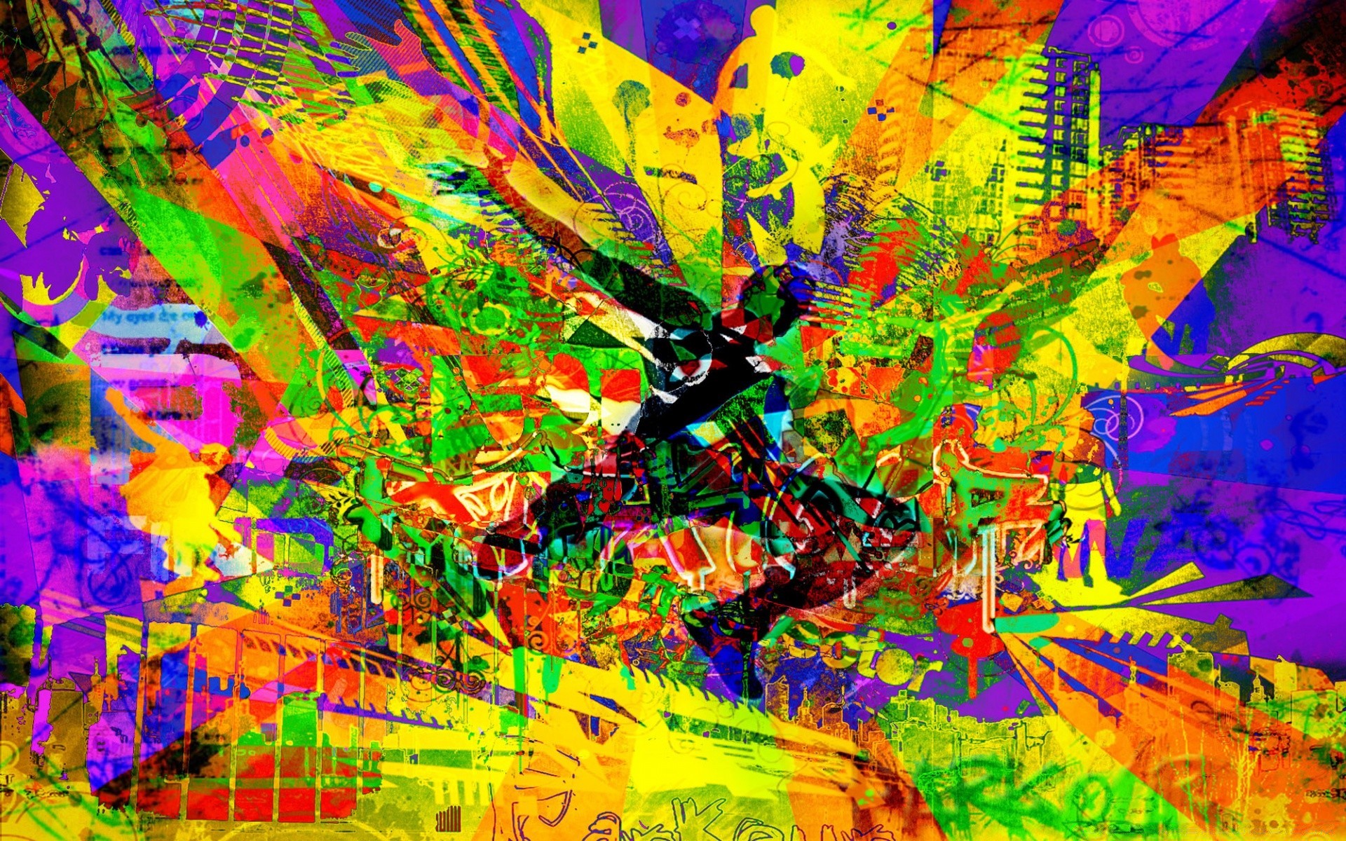 parkour spot splash abstracto acrílico arte diseño creatividad artístico brillante gráfico formas ilustración cepillo papel pintado patrón tinta composición moteado graffiti color