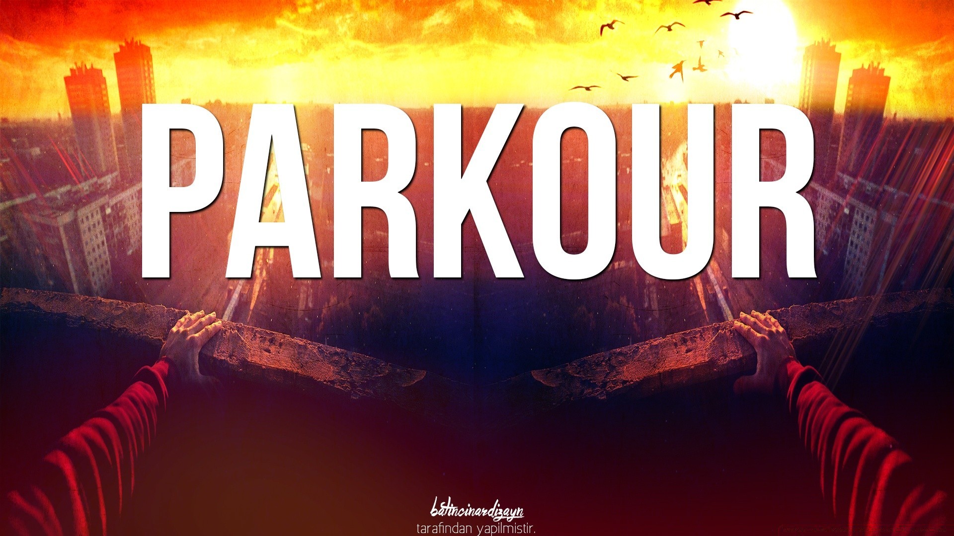 parkour iş metin promosyon işareti promosyonlar sıcak pazar