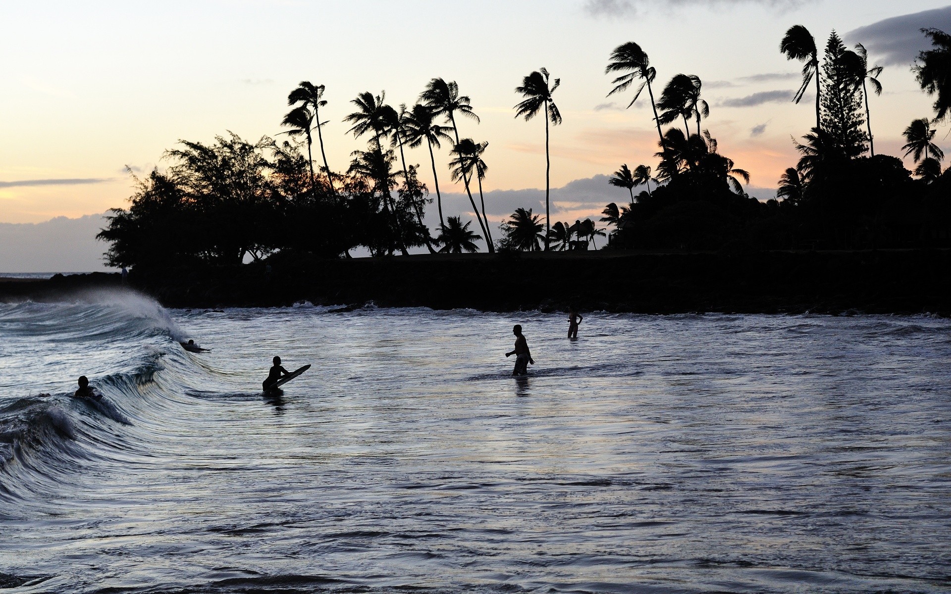 surfen wasser ozean strand silhouette meer sonnenuntergang meer abend erholung reflexion reisen urlaub hintergrundbeleuchtung dämmerung sommer