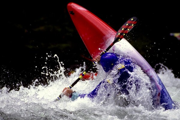 Sports nautiques en action