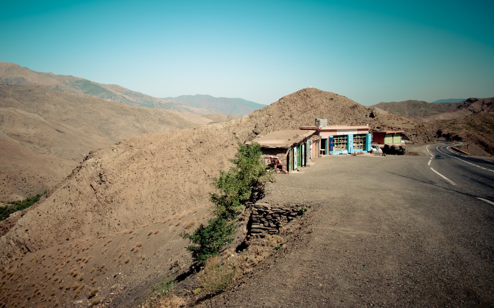 非洲 景观 山 旅游 道路 沙漠 天空 户外 日光 自然 山 风景