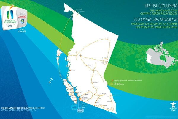 Trajectoire du mouvement de l athlète sur la carte