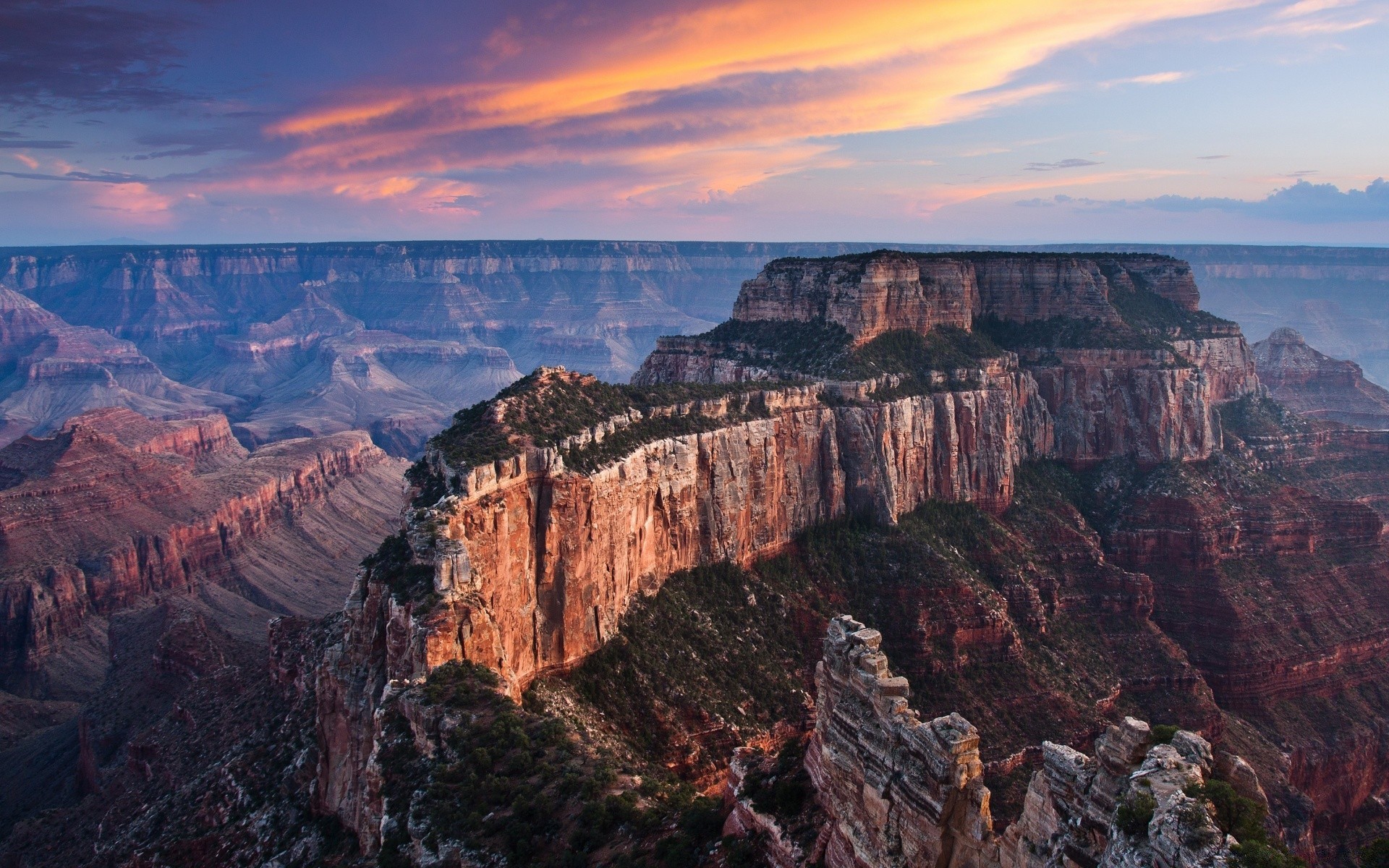 américa paisaje cañón viajes al aire libre escénico panorámico puesta de sol naturaleza geología