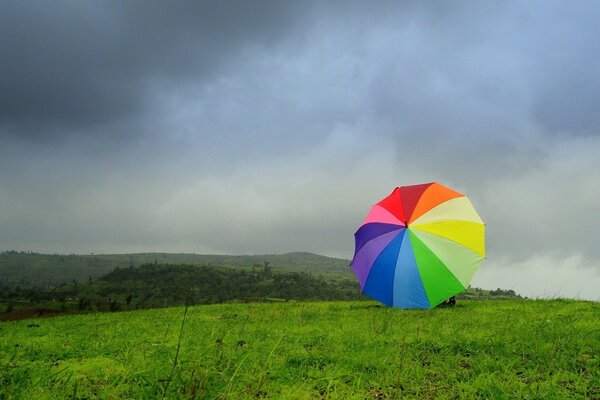 Landschaft im Freien am Morgen