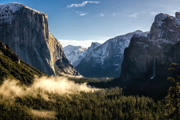 Mountain landscape outdoors on a journey