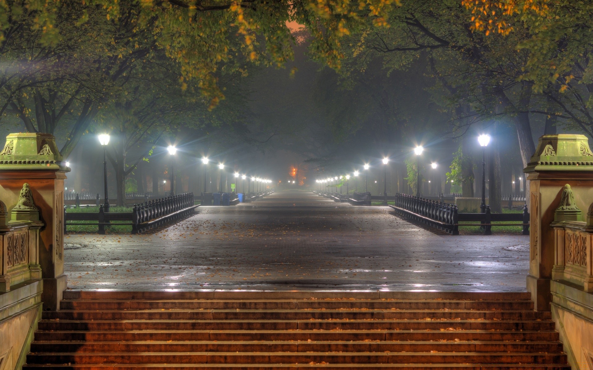 america travel light bridge city architecture outdoors street building road park evening water urban landscape