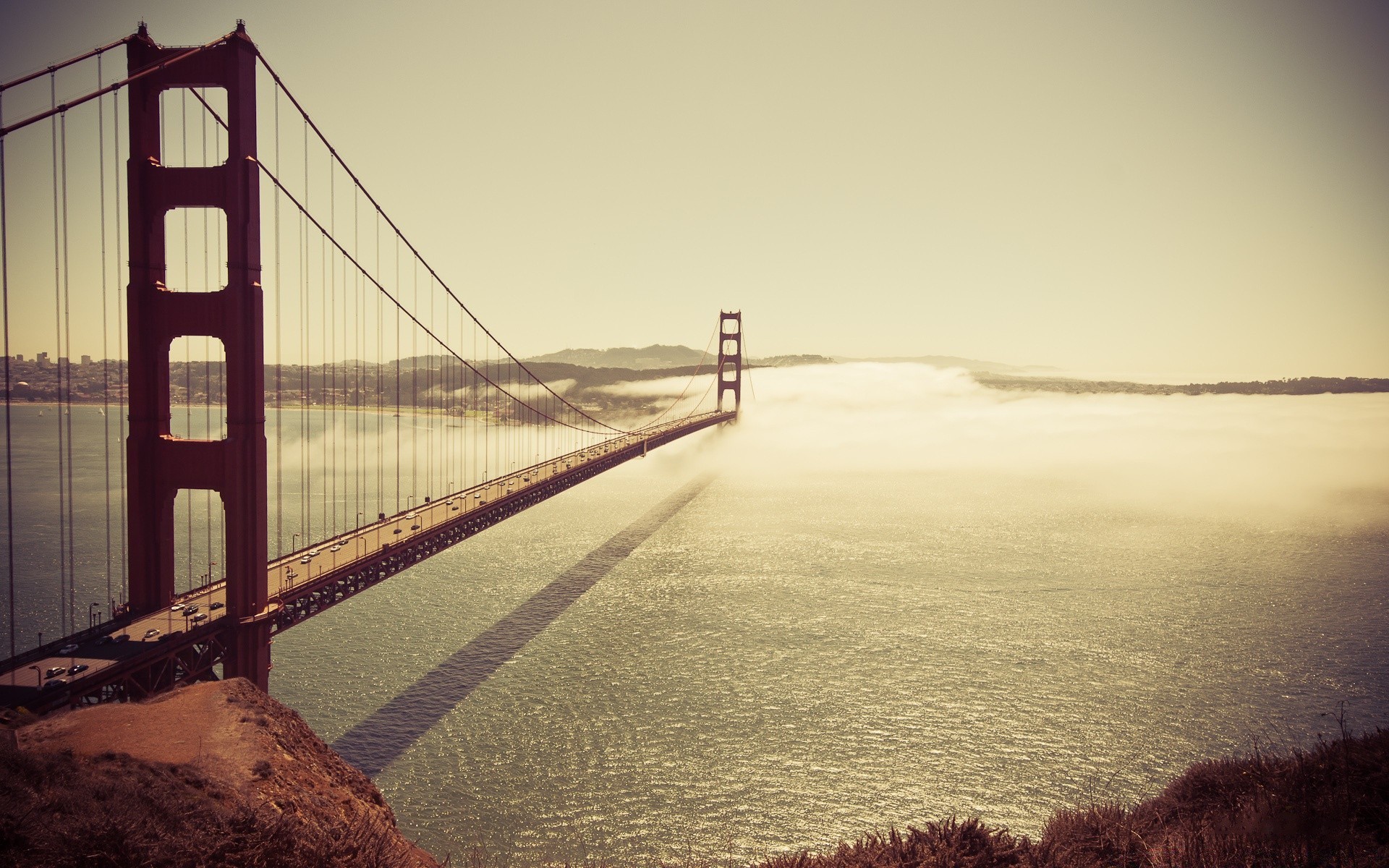 amerika wasser brücke meer sonnenuntergang dämmerung ozean strand meer landschaft hängebrücke transportsystem licht reisen reflexion abend bucht fluss auto himmel